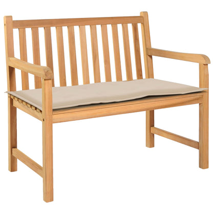 Garden Bench Cushion Gray 78.7"x19.7"x1.2"