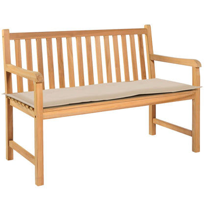 Garden Bench Cushion Gray 78.7"x19.7"x1.2"