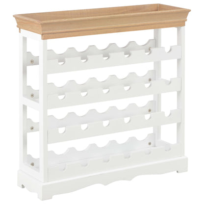 Wine Cabinet White 27.6"x8.9"x27.8" MDF