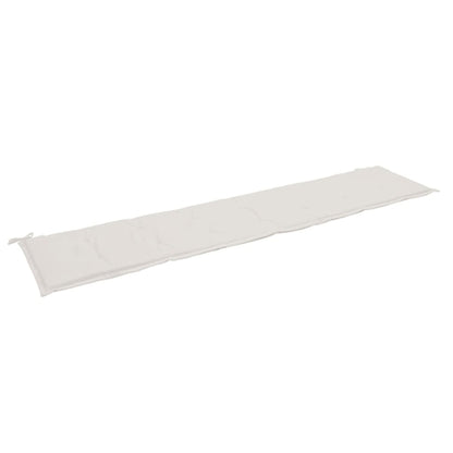 Garden Bench Cushion Gray 78.7"x19.7"x1.2"