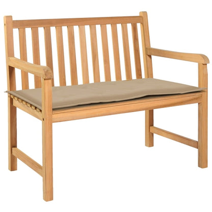 Garden Bench Cushion Gray 78.7"x19.7"x1.2"