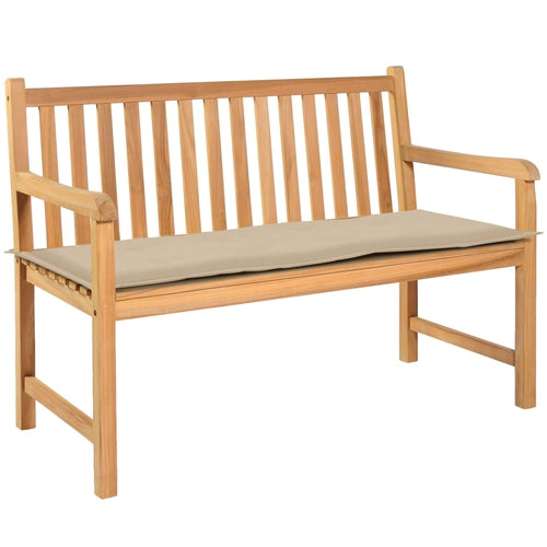 Garden Bench Cushion Gray 78.7"x19.7"x1.2"