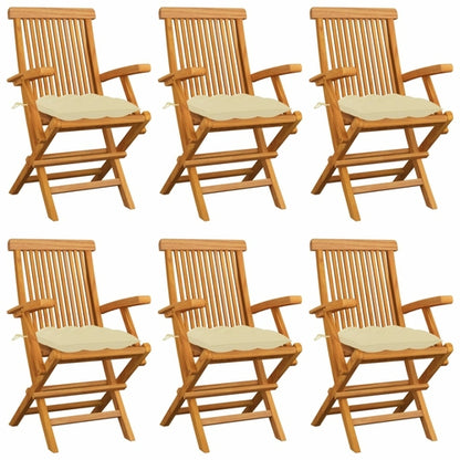 Garden Chairs with Anthracite Cushions 3 pcs Solid Teak Wood