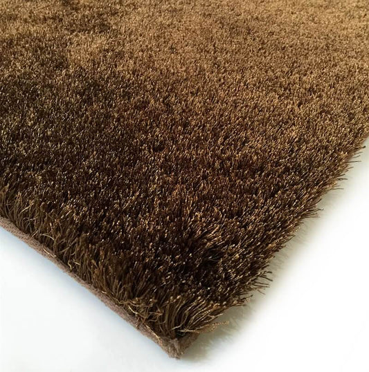 Fuzzy Brown Area Rug