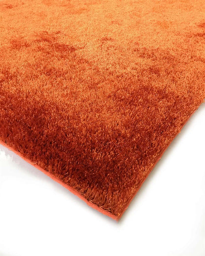 Fuzzy Rust Area Rug