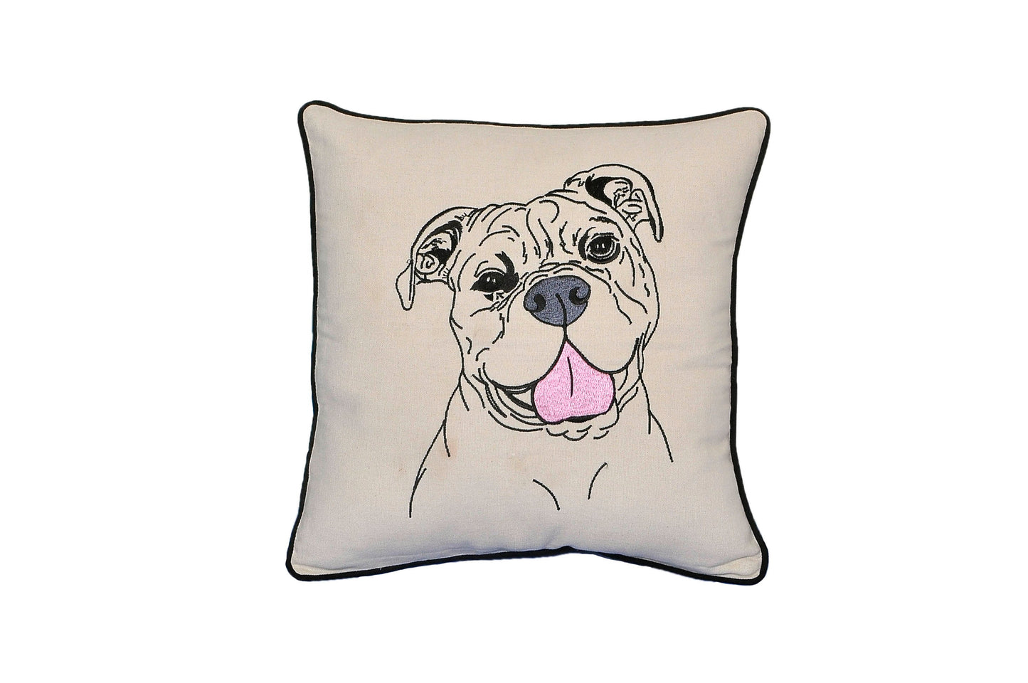 AMERICAN BULL DOG PILLOW