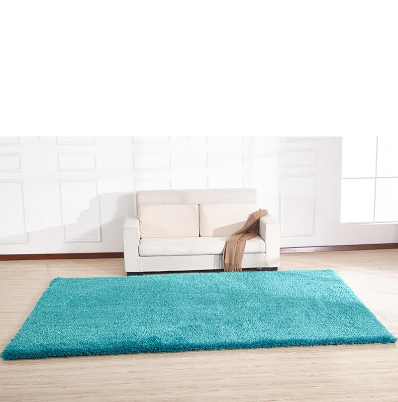 Chubby Turquoise Area Rug