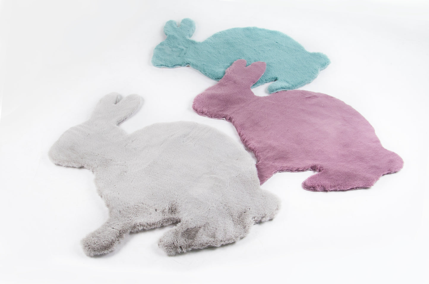 Audrey Lara Kids Rabbit Shaped Area Rug