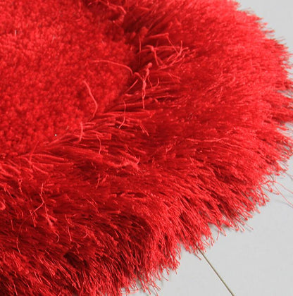 Red Heart Decorative Area Rug