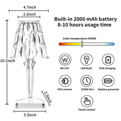 Diamond Table Lamp