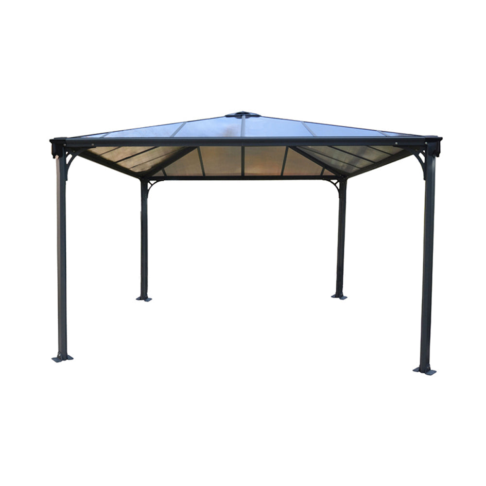 Palram Palermo 3600 Gazebo 12 x 12 Gray