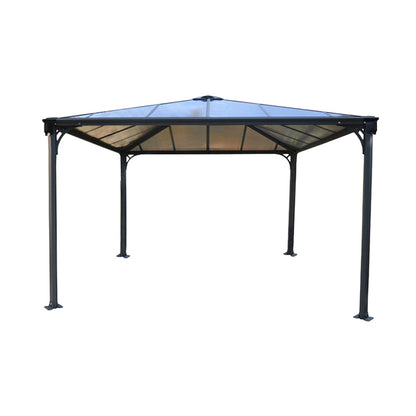 Palram Palermo 3600 Gazebo 12 x 12 Gray