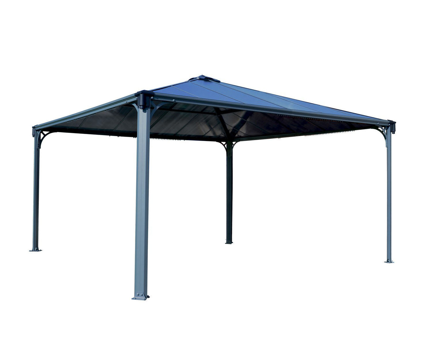 Palram 4300 Gazebo, 14' x 14', Gray