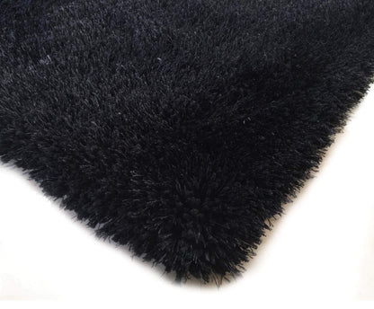 Chubby Black Area Rug