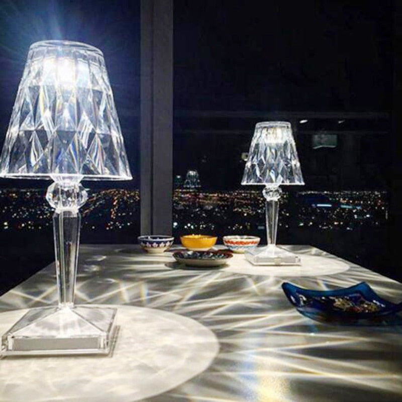 Diamond Table Lamp