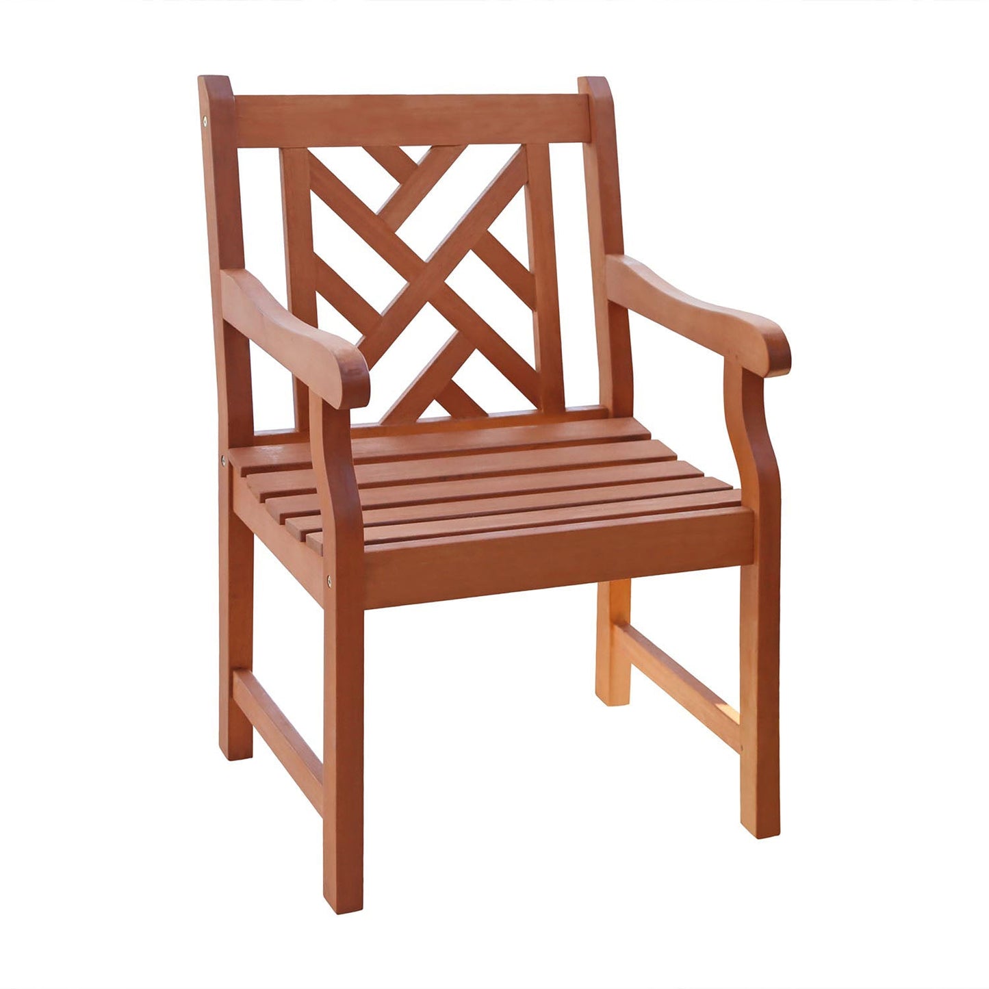 Malibu Outdoor Wood Garden Armchair