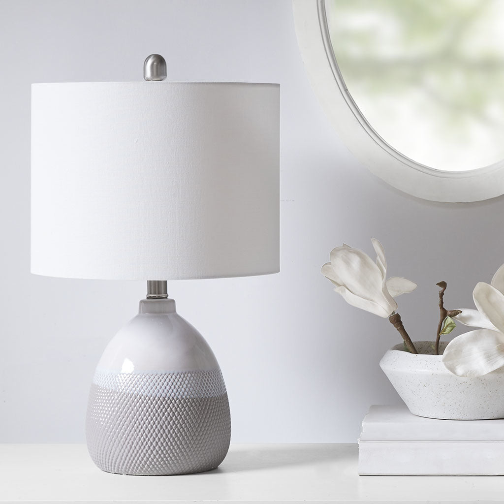 [Only support Drop Shipping Buyer] Driggs Ceramic Textured Table Lamp