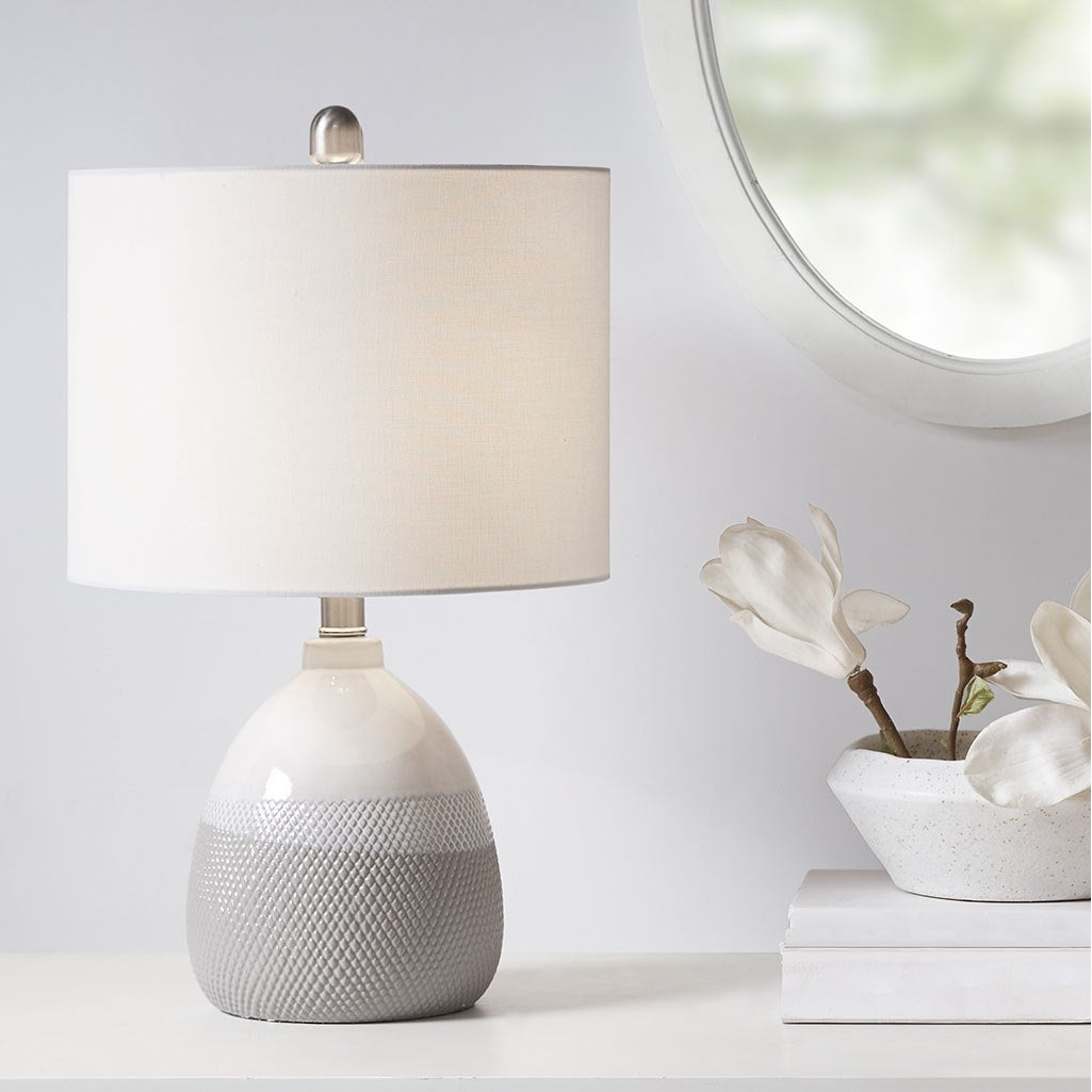 [Only support Drop Shipping Buyer] Driggs Ceramic Textured Table Lamp