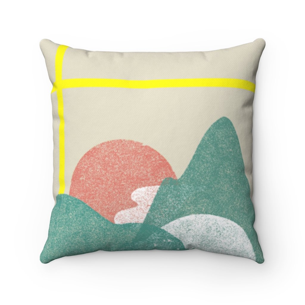 Landscape Square Pillow - 4 Sizes